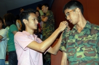 My brother, the SAF Medic.