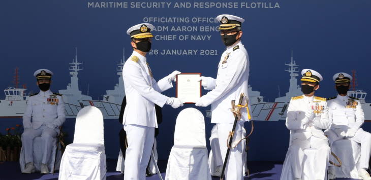 Singapore Navy Inaugurates Maritime Security and Response Flotilla to Strengthen Maritime Security Capabilities