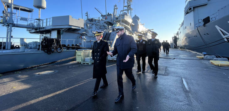 Deepening Relationship with the German Navy