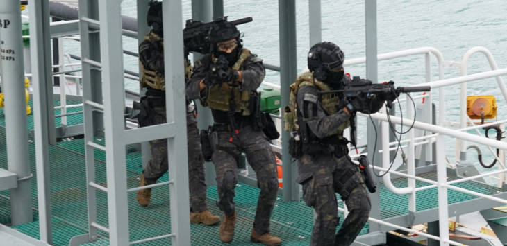 National Agencies Tackle Terror Threats in Maritime Exercise