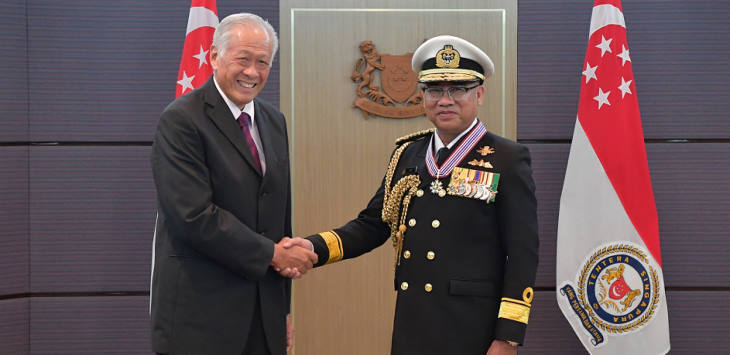 Commander of the Royal Brunei Navy Receives Prestigious Military Award