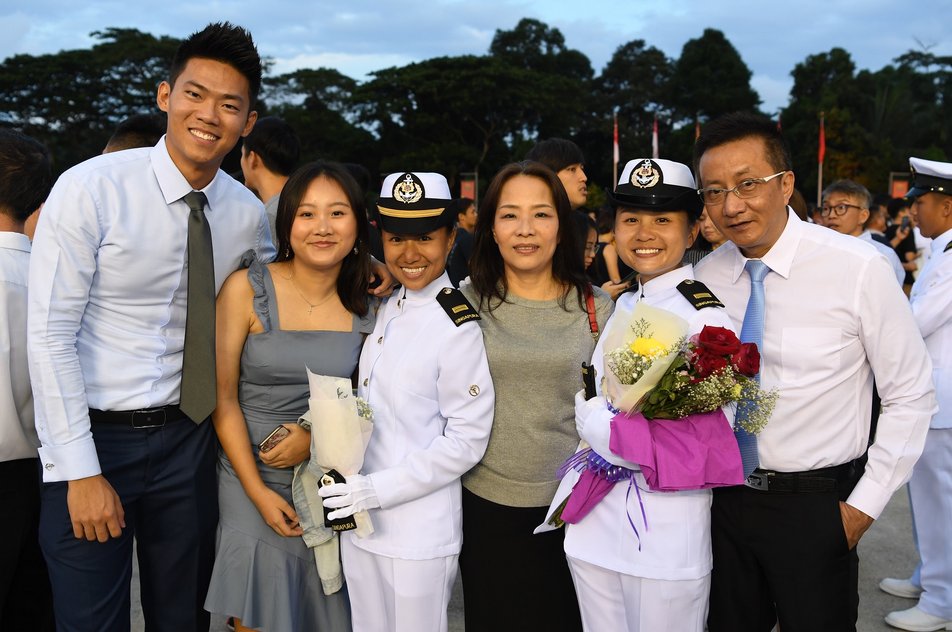 All in the family for new SAF officers