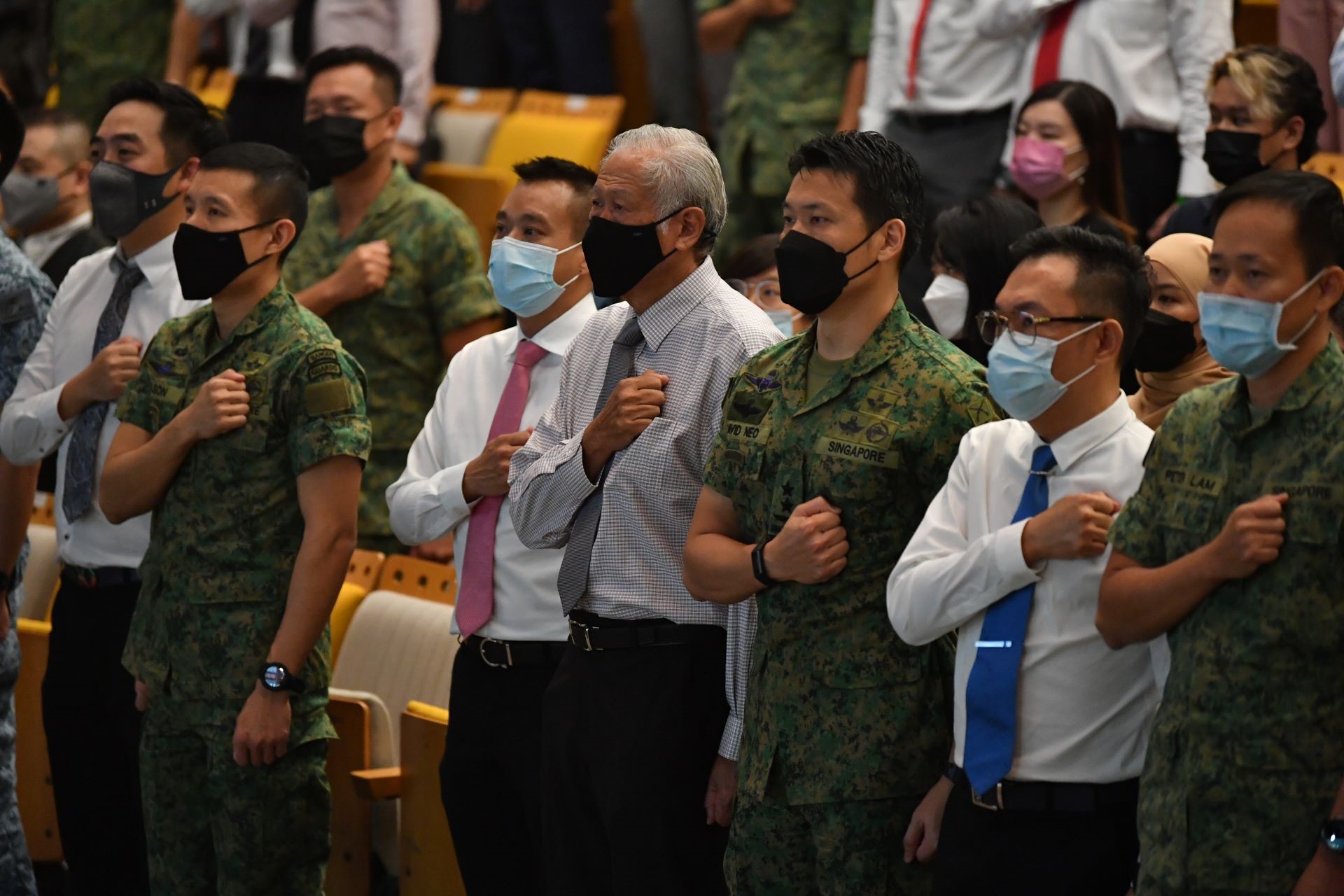 Servicemen Reaffirm Commitment to Defence on SAF Day