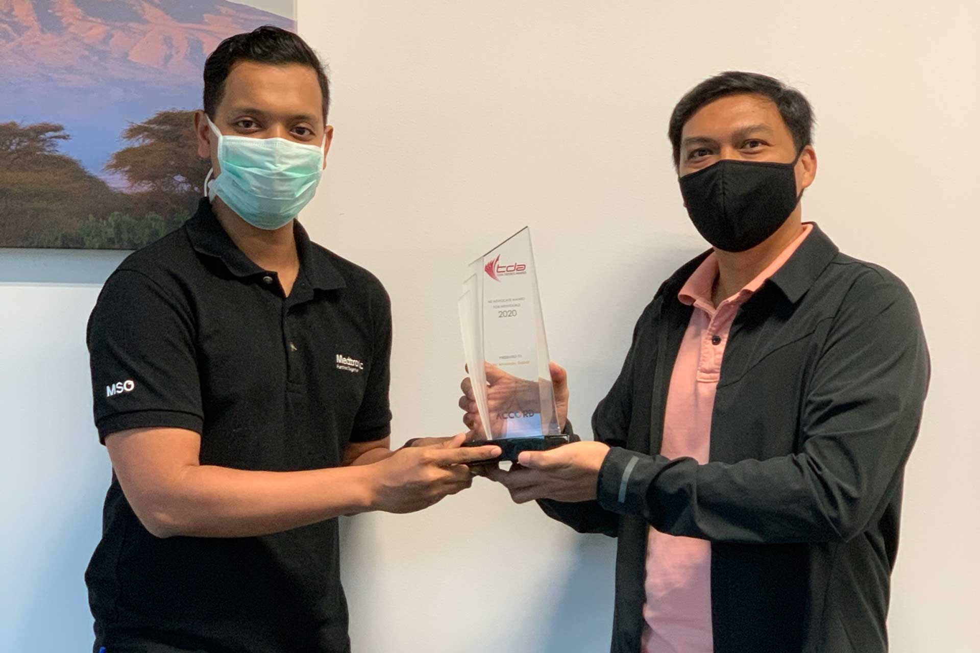 Recognition for manager who supports NS