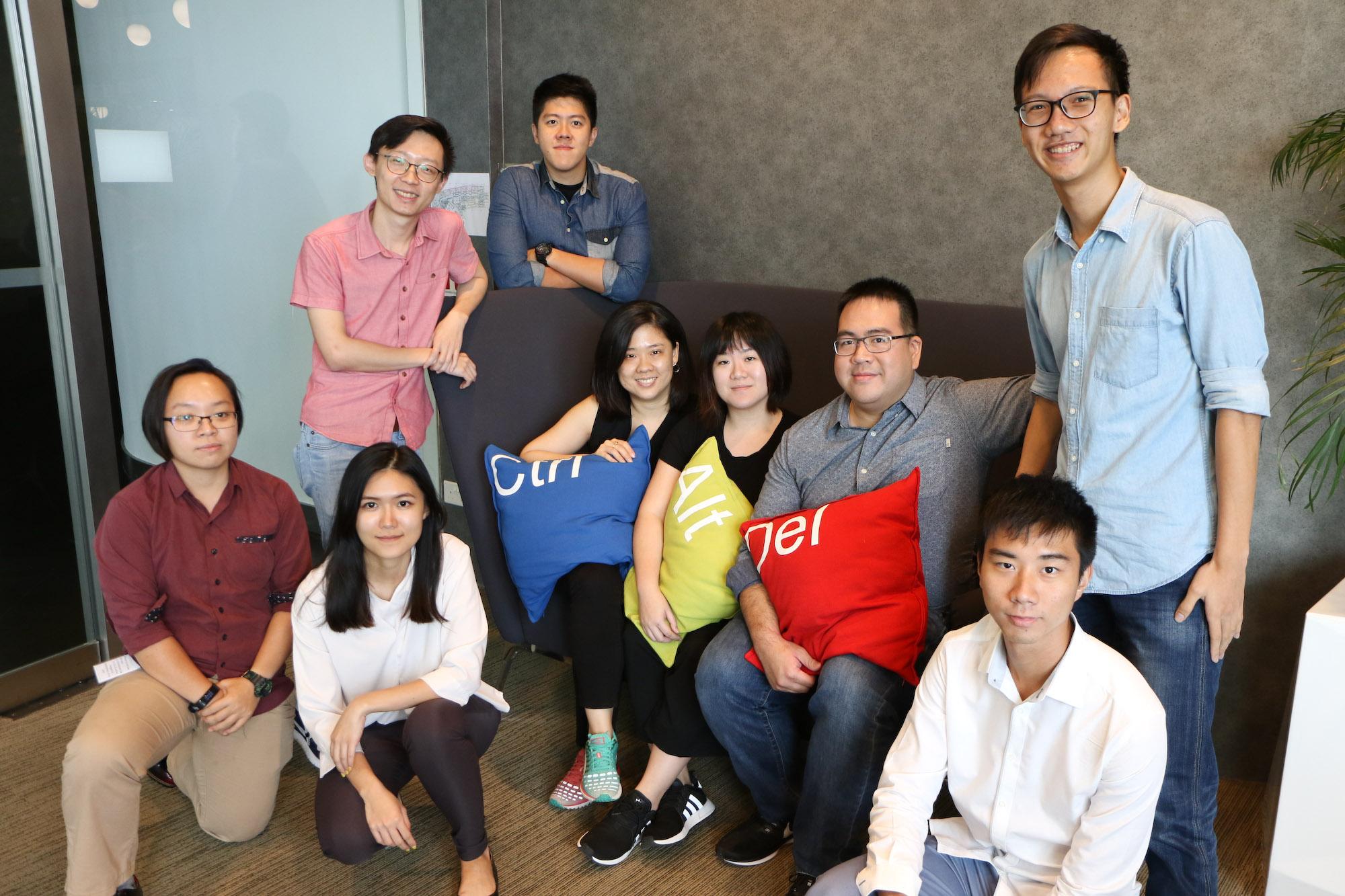 Group photo of GovTech with Our Army