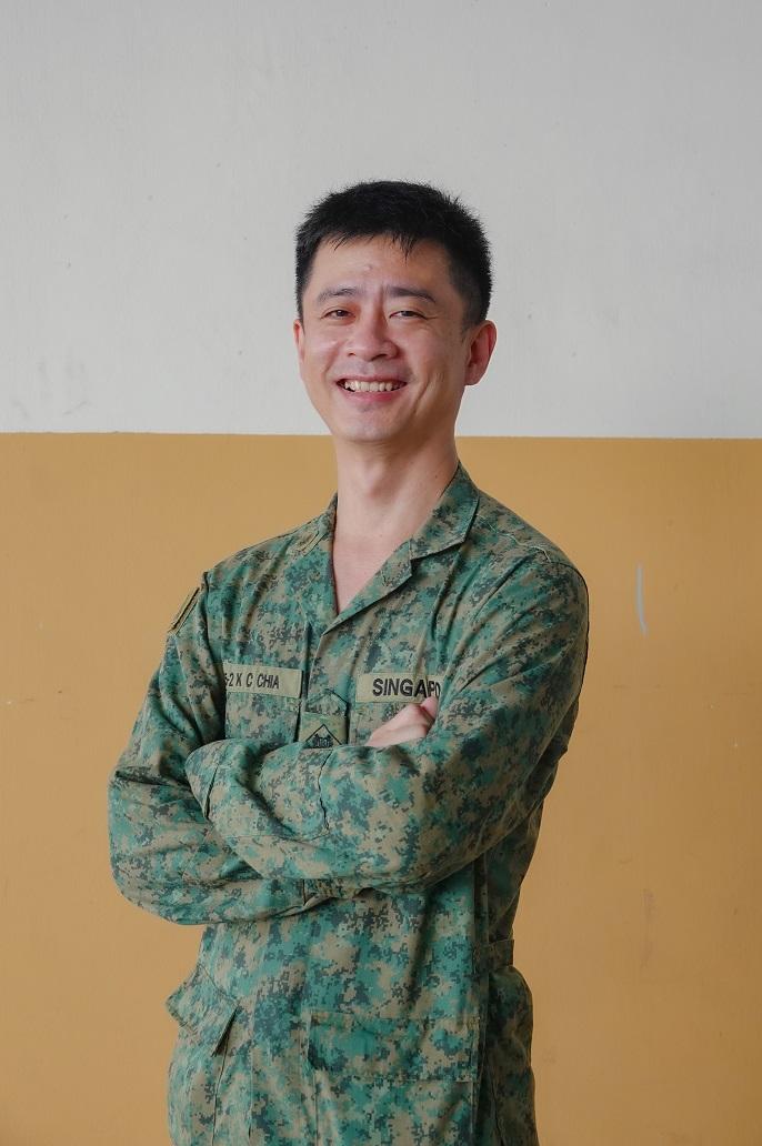 ME5 Chia Kian Chye, Head Unmanned Systems and Robotics Branch, HQ MES