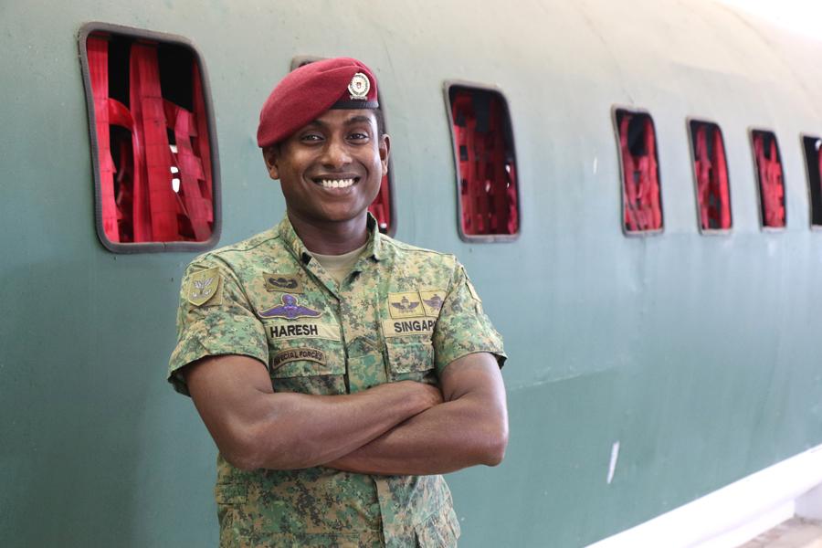 2WO Haresh S/O Kunasehkaran, Operations Warrant Officer, 1 Cdo Bn