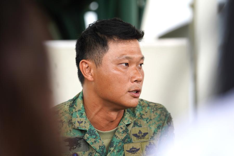2WO Seah Zhiquan, Regimental Sergeant Major, 1 Cdo Bn