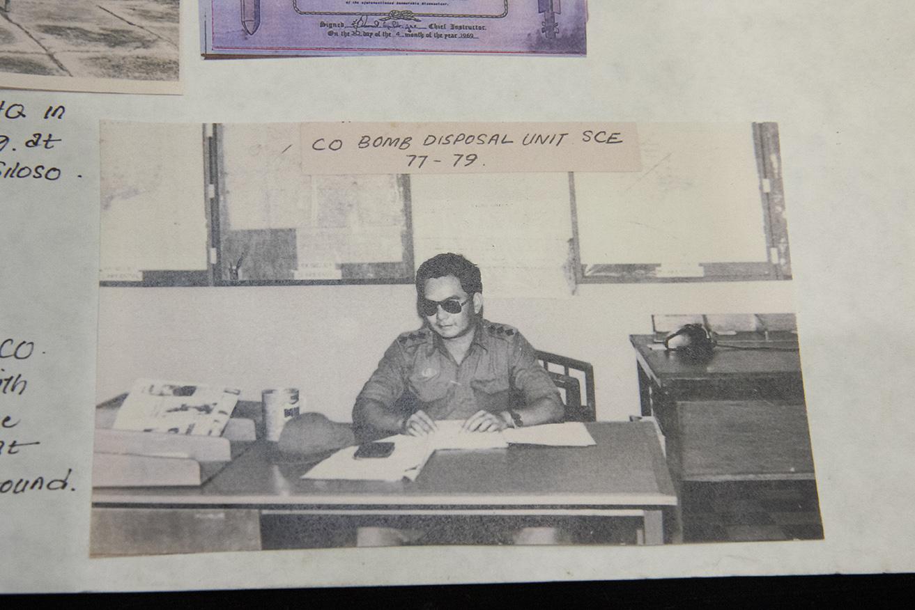 CPT (Ret) Wong when he was CO of 36 SCE.