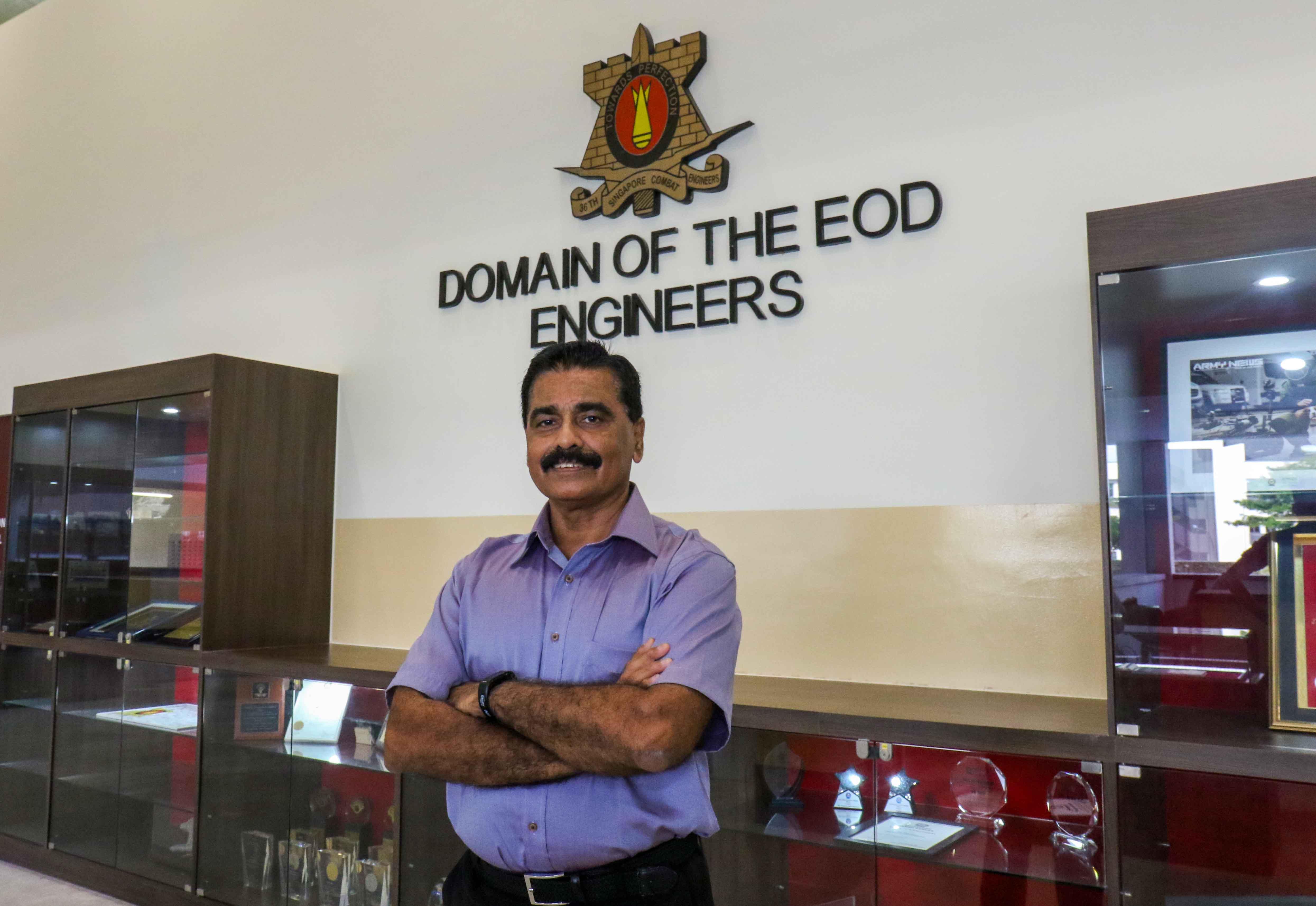 1WO (Ret) Ramachandran Nair, Ex-Regimental Sergeant Major (1994 – 1995)