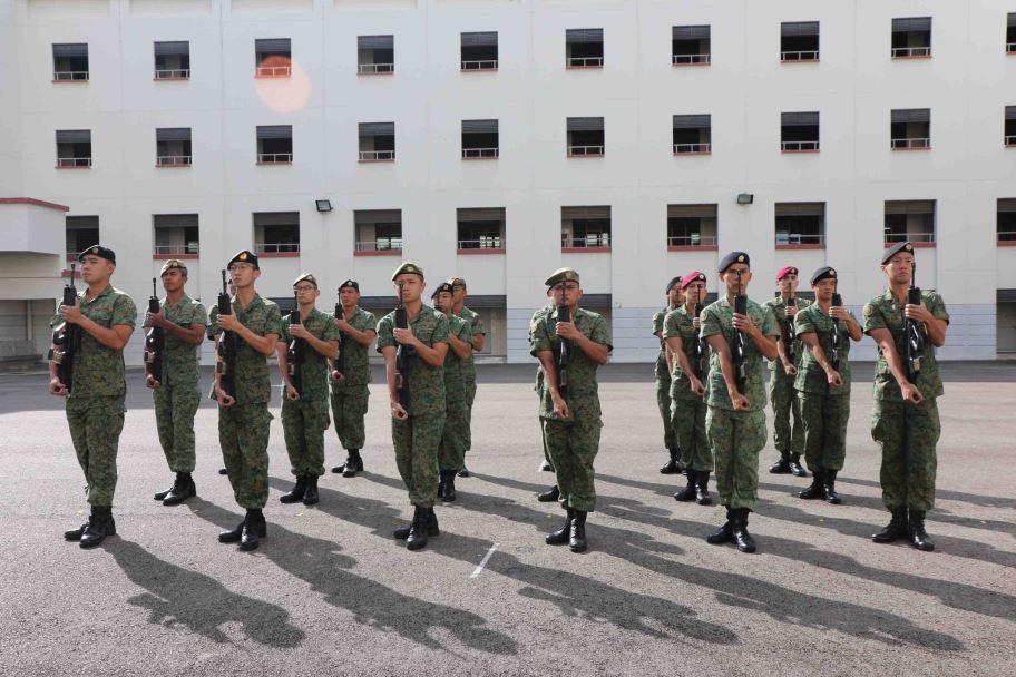 Marching Contingent formed up.