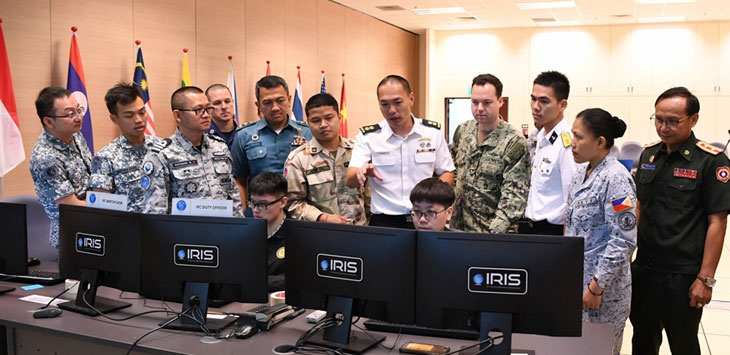 RSN's Information-Sharing System Main Platform Used at Inaugural ASEAN-US Maritime Exercise