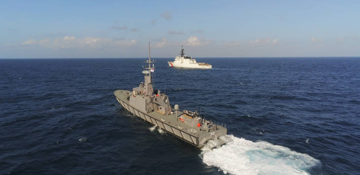 MSRV Guardian Participates in Inaugural Multinational Group Sail