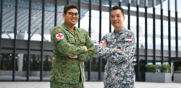 SAF Medical Team Supporting S'pore Aid Contributions to Gaza