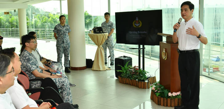 ACCORD's Visit to RSS Singapura – Changi Naval Base During IMDEX Asia 2023