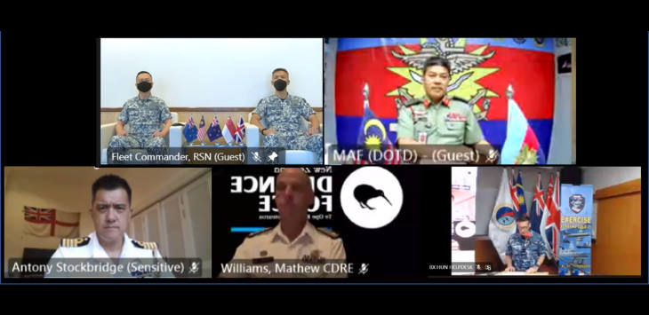 SAF Participates in Exercise Bersama Gold 2021