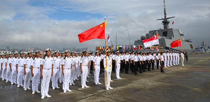 S'pore, China Conclude Bilateral Naval Exercise