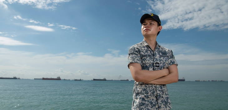 Struggling Swimmer Who Became a Sea Marshal