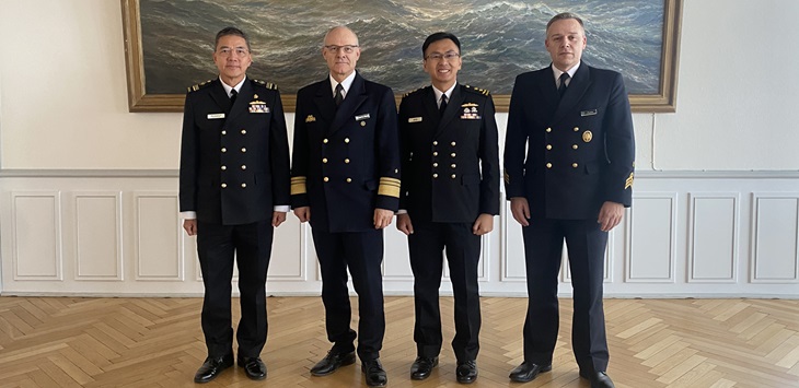 Chief of Navy RADM Sean Wat makes Introductory Visit to Germany