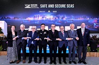 Speakers and moderators of the 9th IMSC, with our Chief of Navy RADM Wat (4th from left)
