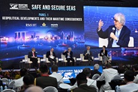 The first panel spoke on the topic ''Geopolitical Developments and their Maritime Consequences