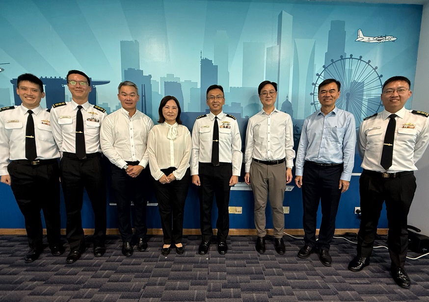 The MOU signing was witnessed by personnel from RSN and ITE.