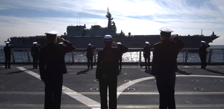 Singapore Navy Participates in International Fleet Review in Japan