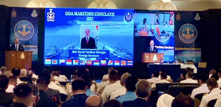 Gathering of Naval Chiefs at the 3rd Goa Maritime Conclave