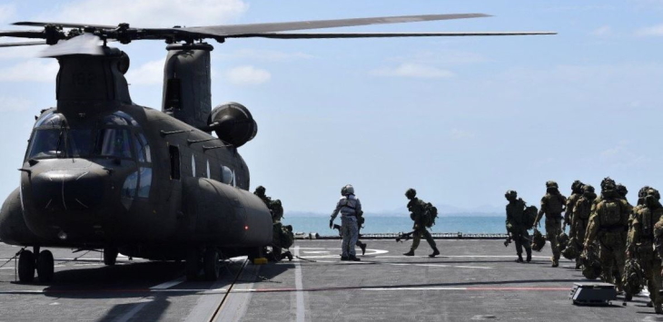 Senior Minister of State for Defence Visits Signature Bilateral Exercise in Australia