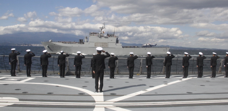 RSS Stalwart Participates in International Fleet Review in Republic of Korea