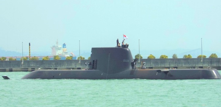 Second Invincible-class Submarine Returns to Singapore