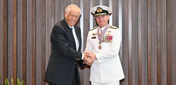 Australian Chief of Navy Receives Prestigious Military Award