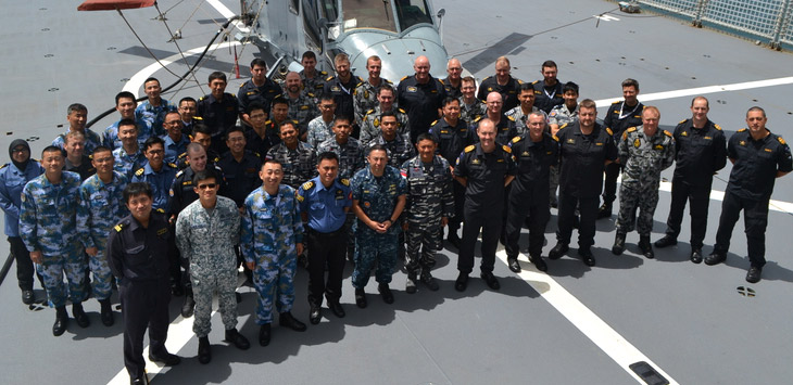 RSN Participates in Maritime Security Exercise to Strengthen ADMM-Plus Cooperation