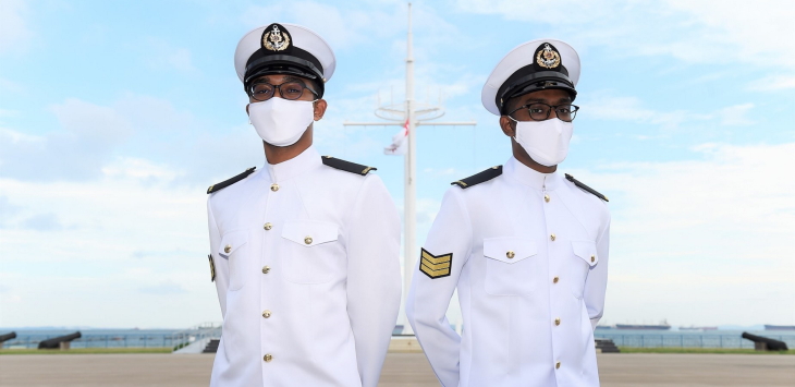 Wearing Their Chevrons with Pride