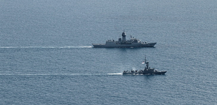 Passage Exercise with the Royal Australian Navy