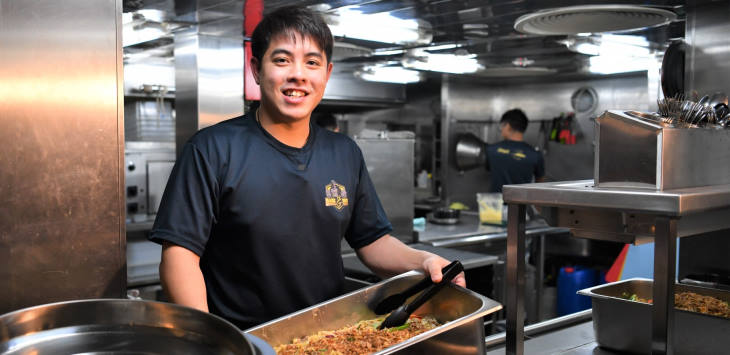 Cooking Up a Storm at Sea