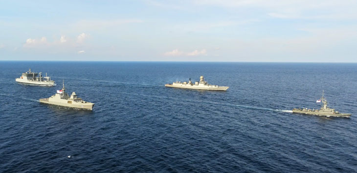 Singapore and Indian Navies Conclude Annual Maritime Bilateral Exercise