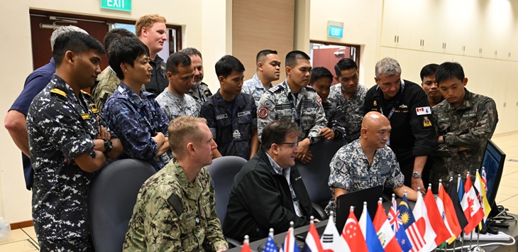 Singapore Navy Enhances Regional Cooperation in Maritime Security with 17 countries at Multilateral Exercise SEACAT