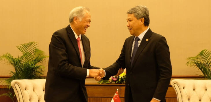 Minister for Defence Visits Langkawi International Maritime and Aerospace Exhibition 2023