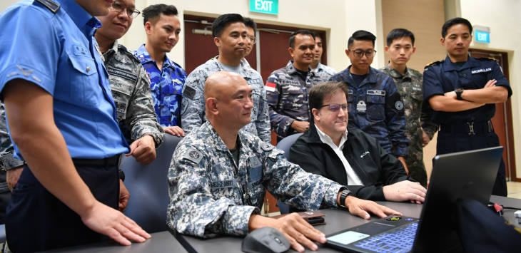 Singapore Navy's Information Fusion Centre Participates in Multilateral Exercise SEACAT to Enhance Regional Cooperation in Maritime Security