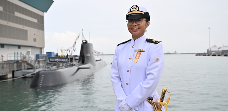 She's One of RSN's First Female Submariners