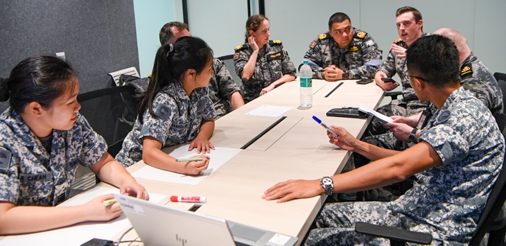Singapore and Australian Navies Conduct Bilateral Maritime Exercise Singaroo