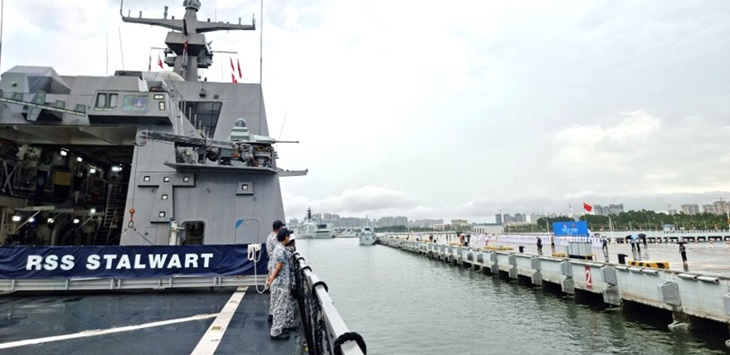 RSS Stalwart Calls into Zhanjiang, China, for Bilateral Naval Exercise with the People's Liberation Army (Navy)