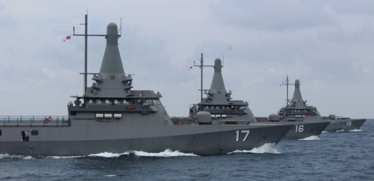182 Squadron Welcomes Home the Last 3 Littoral Mission Vessels