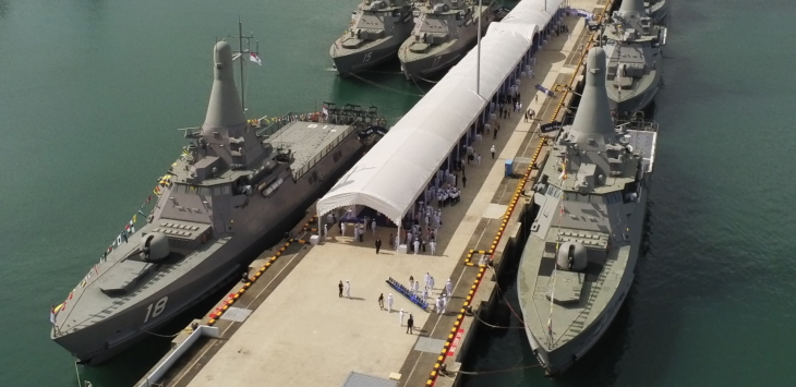 Singapore Navy Commissions Final Three Littoral Mission Vessels