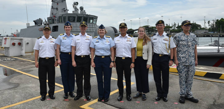 Commandant United States Coast Guard Admiral Linda Fagan Visits our Maritime Security and Response Flotilla (MSRF)
