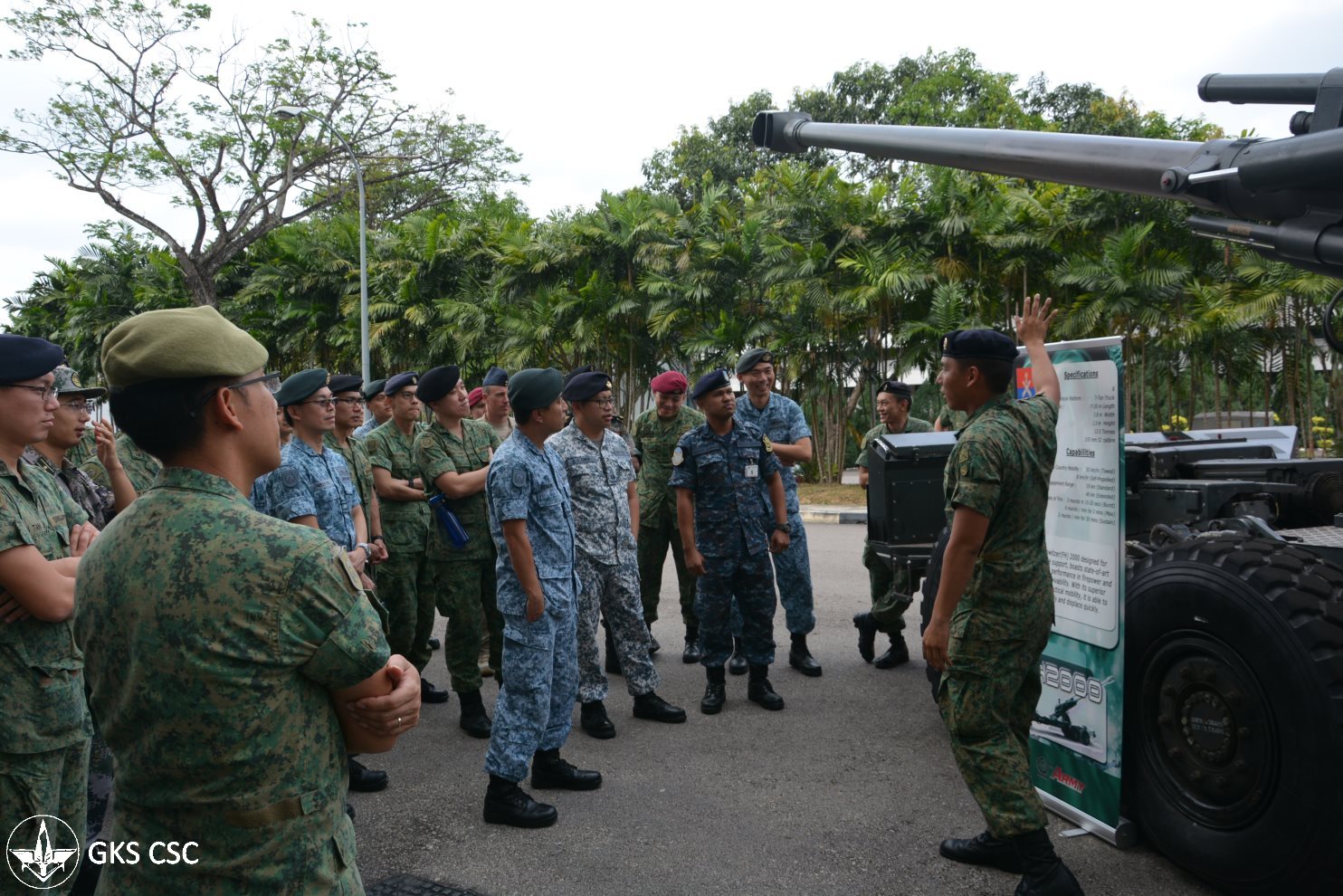 Visit to Singapore Artillery Formation (4 March 2019)