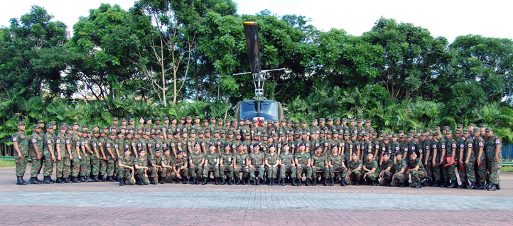 P034 Basic Medic Course Graduation Ceremony on 7 March 2008.