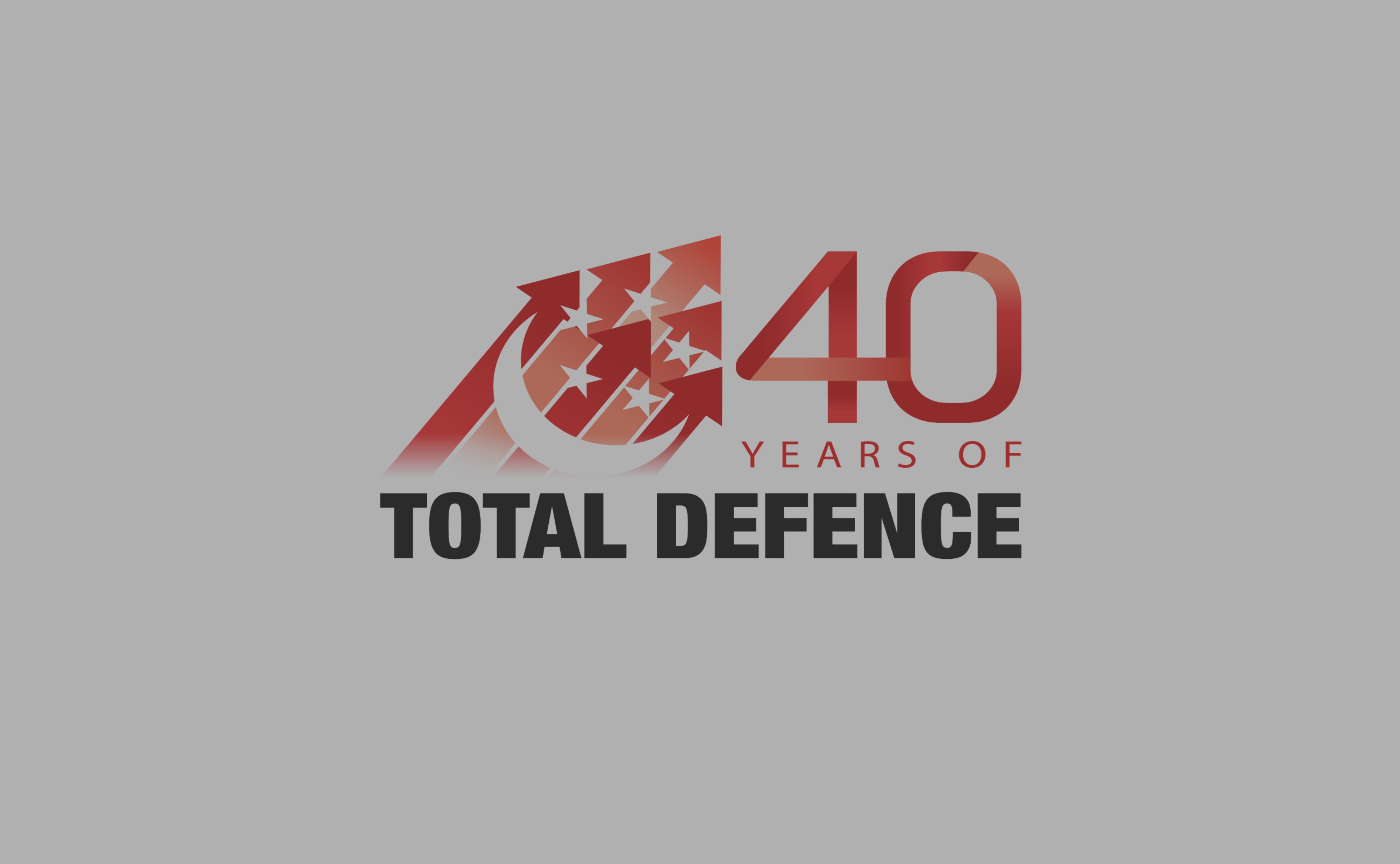 Total Defence 40 Logo for 2024