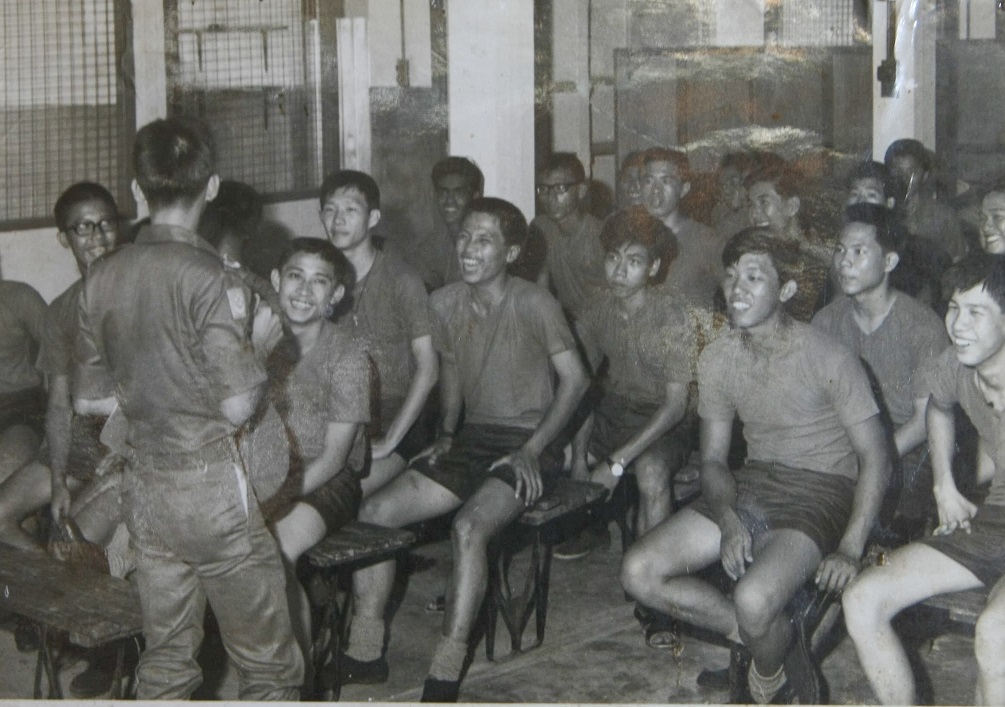 Singapore's first batch of recruits.